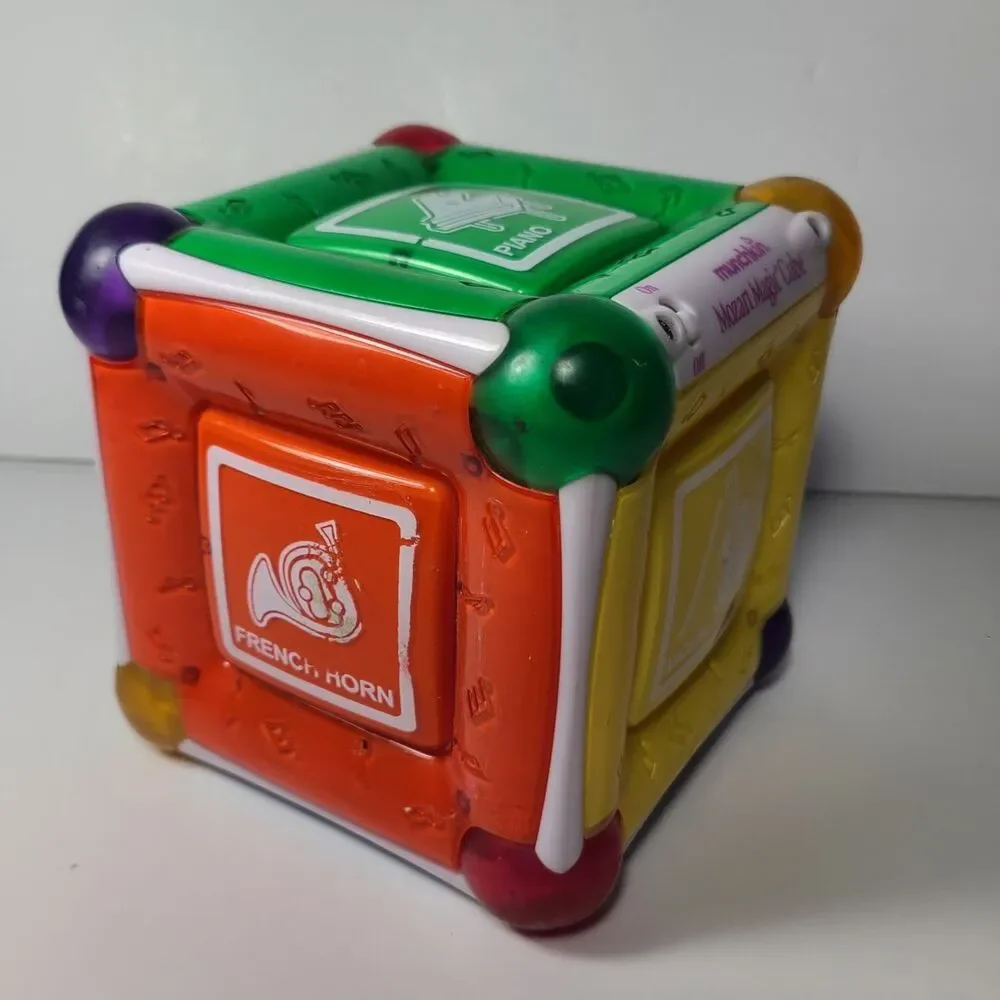 Munchkin Mozart Magic Cube Musical Toy Baby Learning Classical Music Tested
